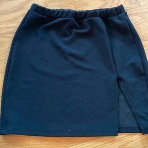 Black skirt